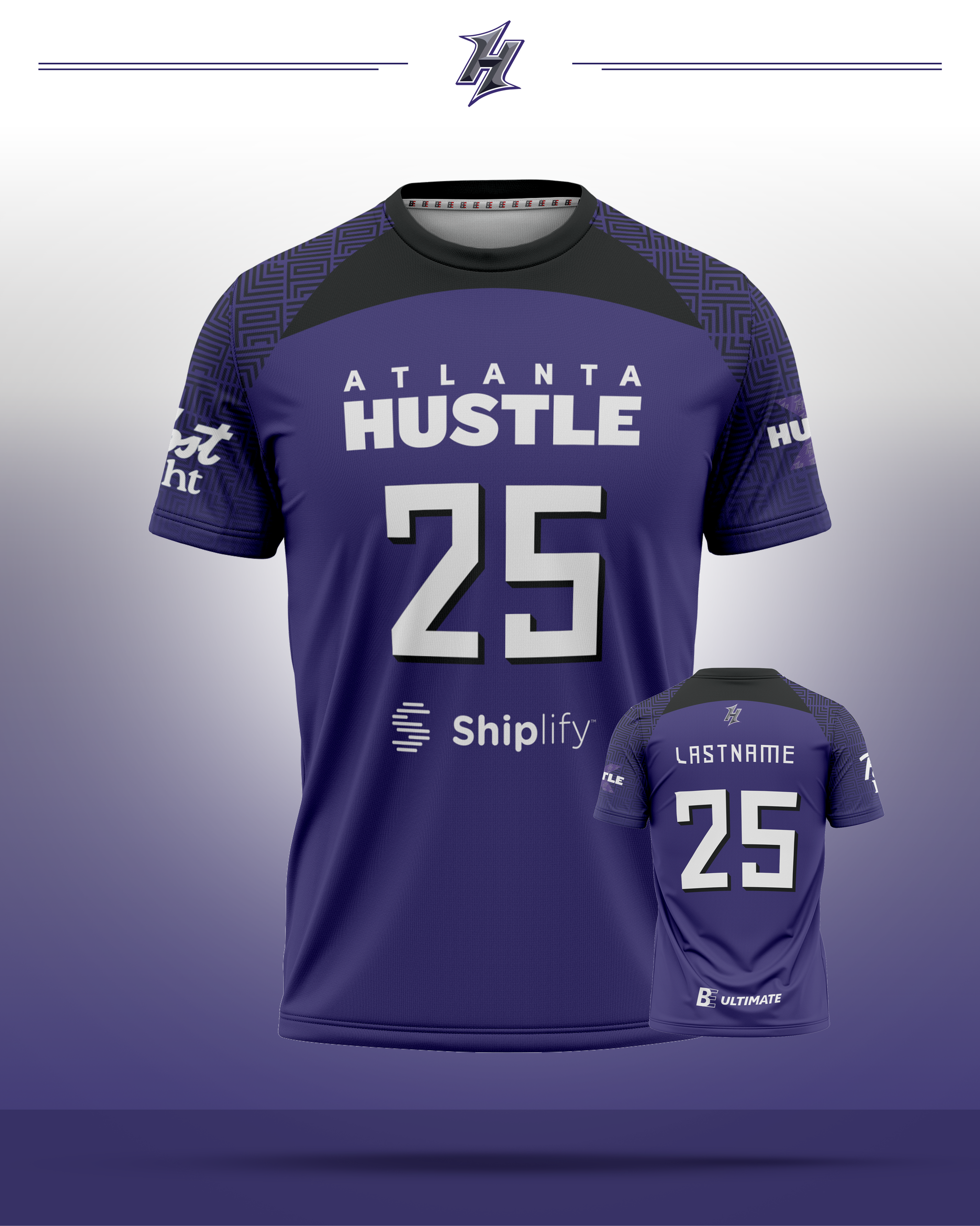 2025 Hustle Replica | Home | Short Sleeve