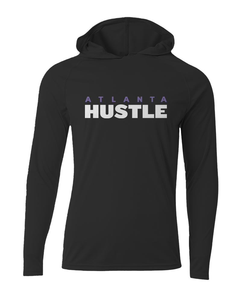 Atlanta Hustle Sun Hoodie | Black, White or Purple