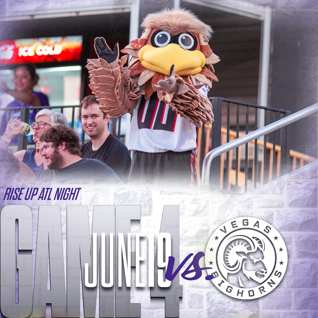 Fri 6/19 Vegas Bighorns vs Atlanta Hustle