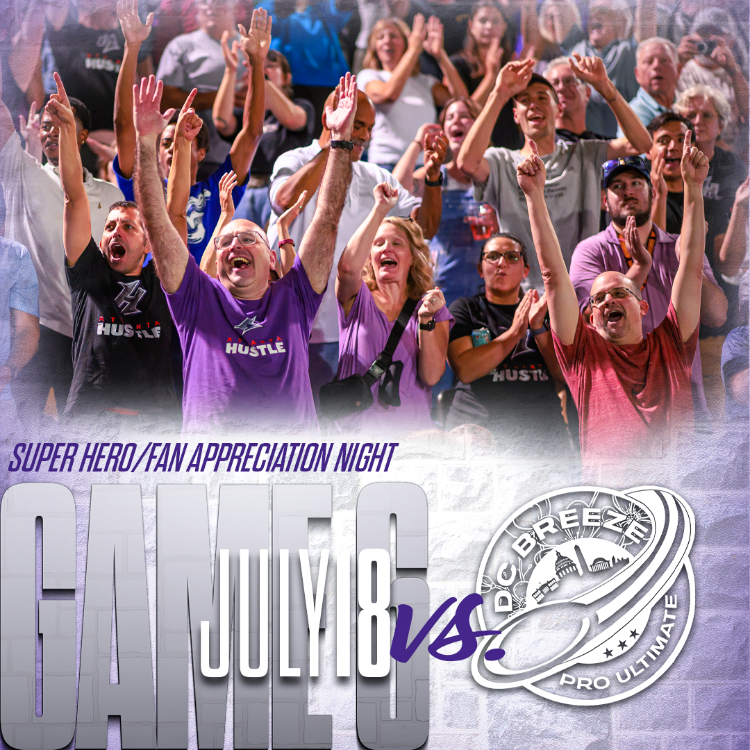 Sat 7/18 DC Breeze vs Atlanta Hustle