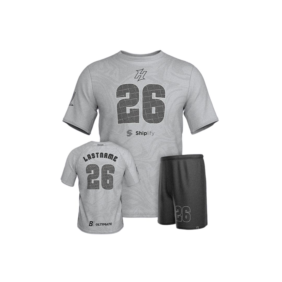 2026 Hustle Replica | Grey | Short Sleeve